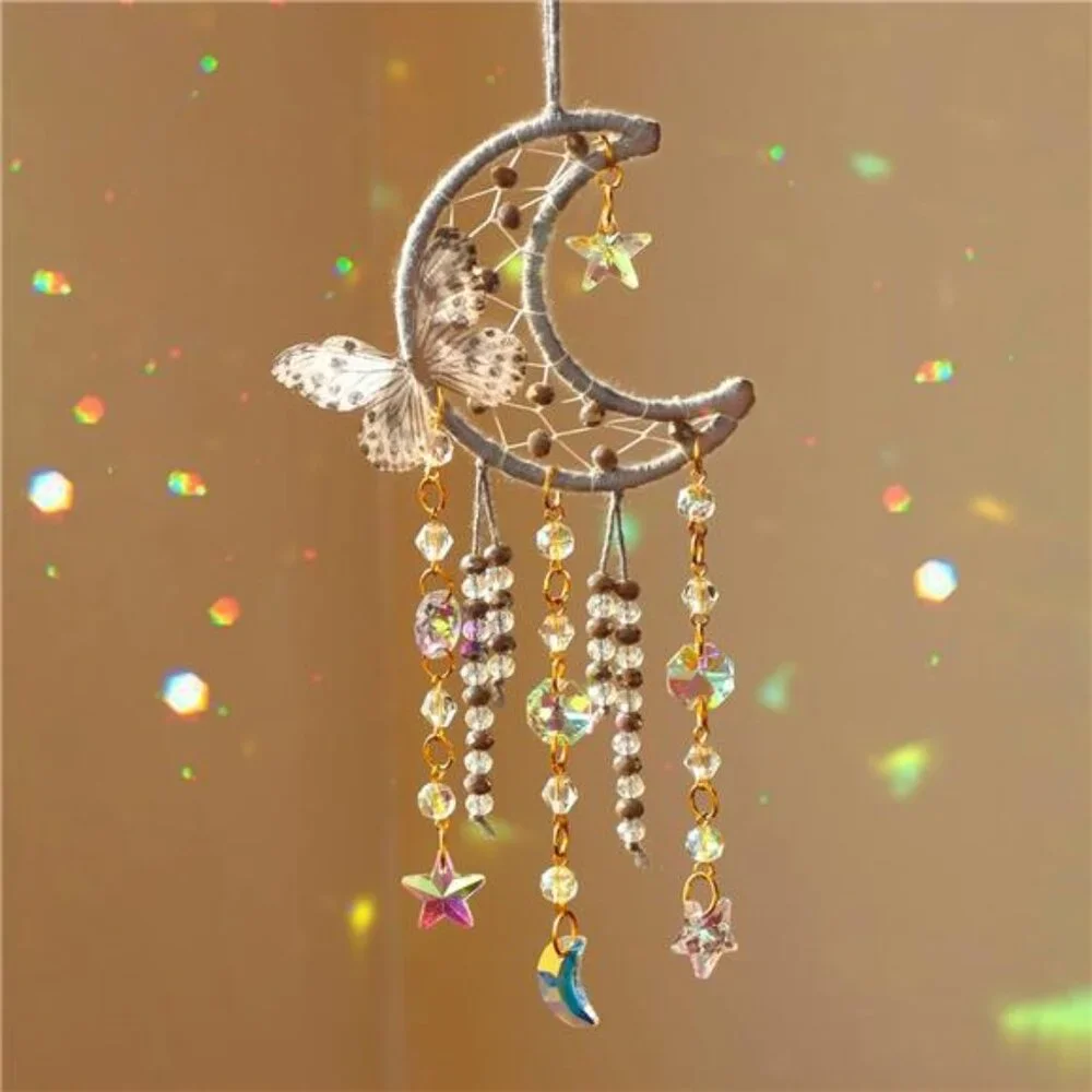 Butterfly Small Moon Dream Catchers
